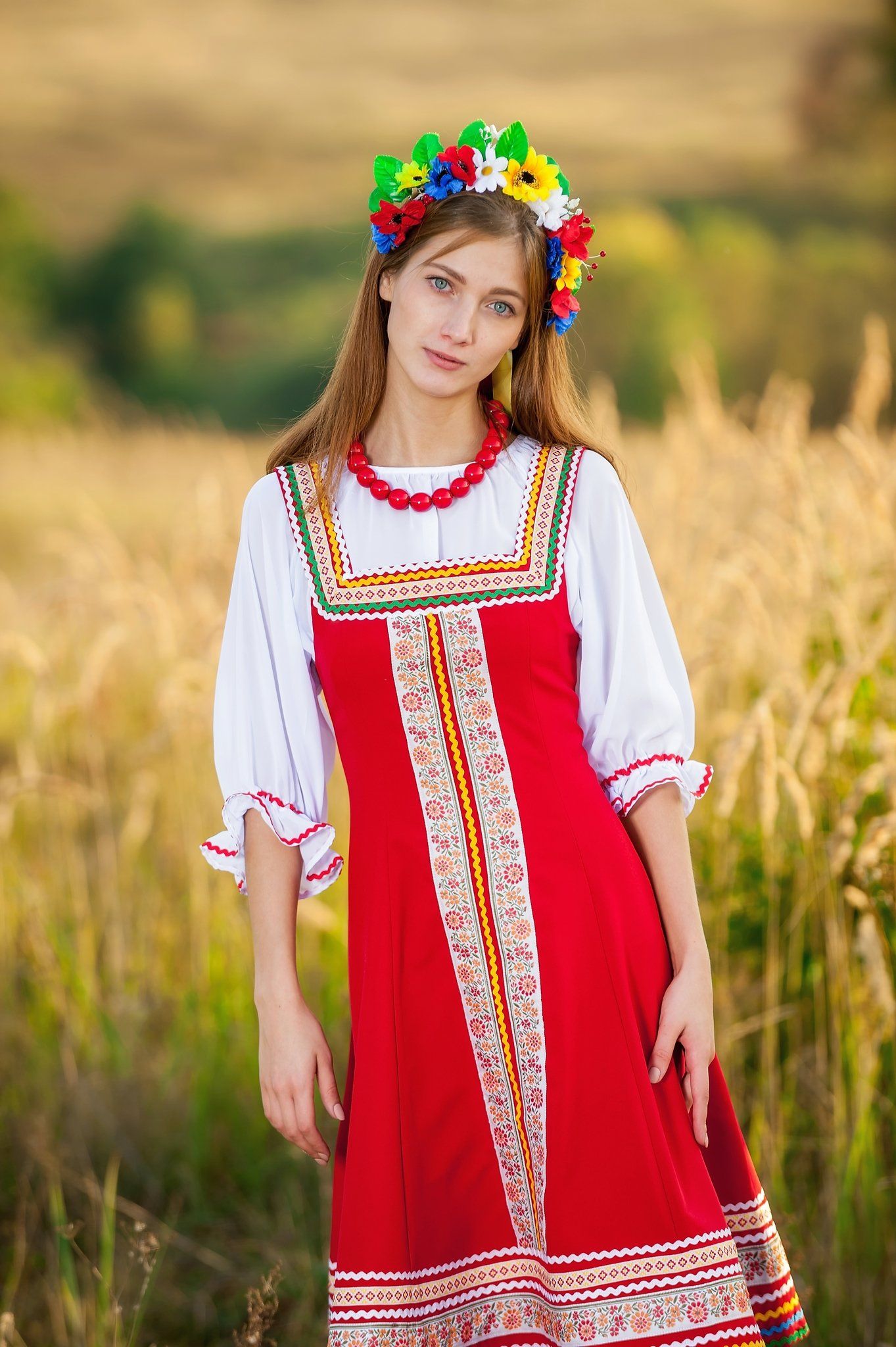 Women in Slavic costumes in Adelaide